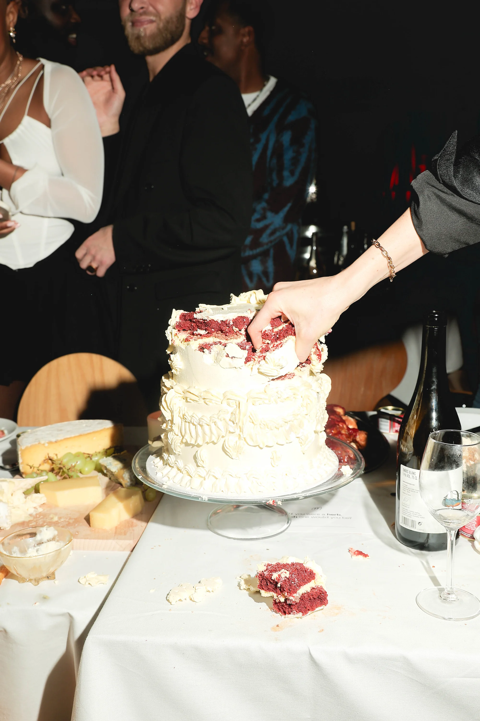 Atmosphere shot of Inner Circle Sauced dining event